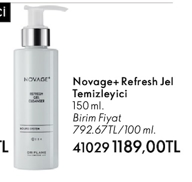 Novage+ Refresh Jel Temizleyici 150 Ml