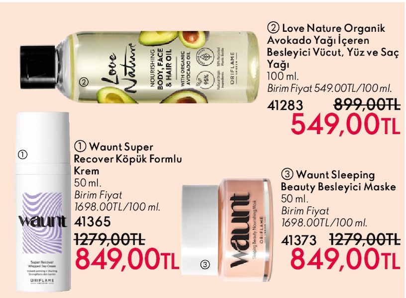 Waunt Super Recover Köpük Formlu Krem 50 Ml