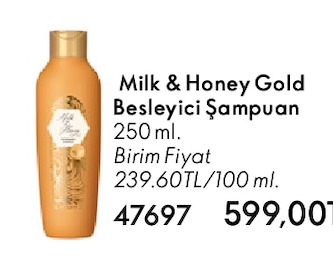 Milk & Honey Gold Besleyici Şampuan 250 Ml
