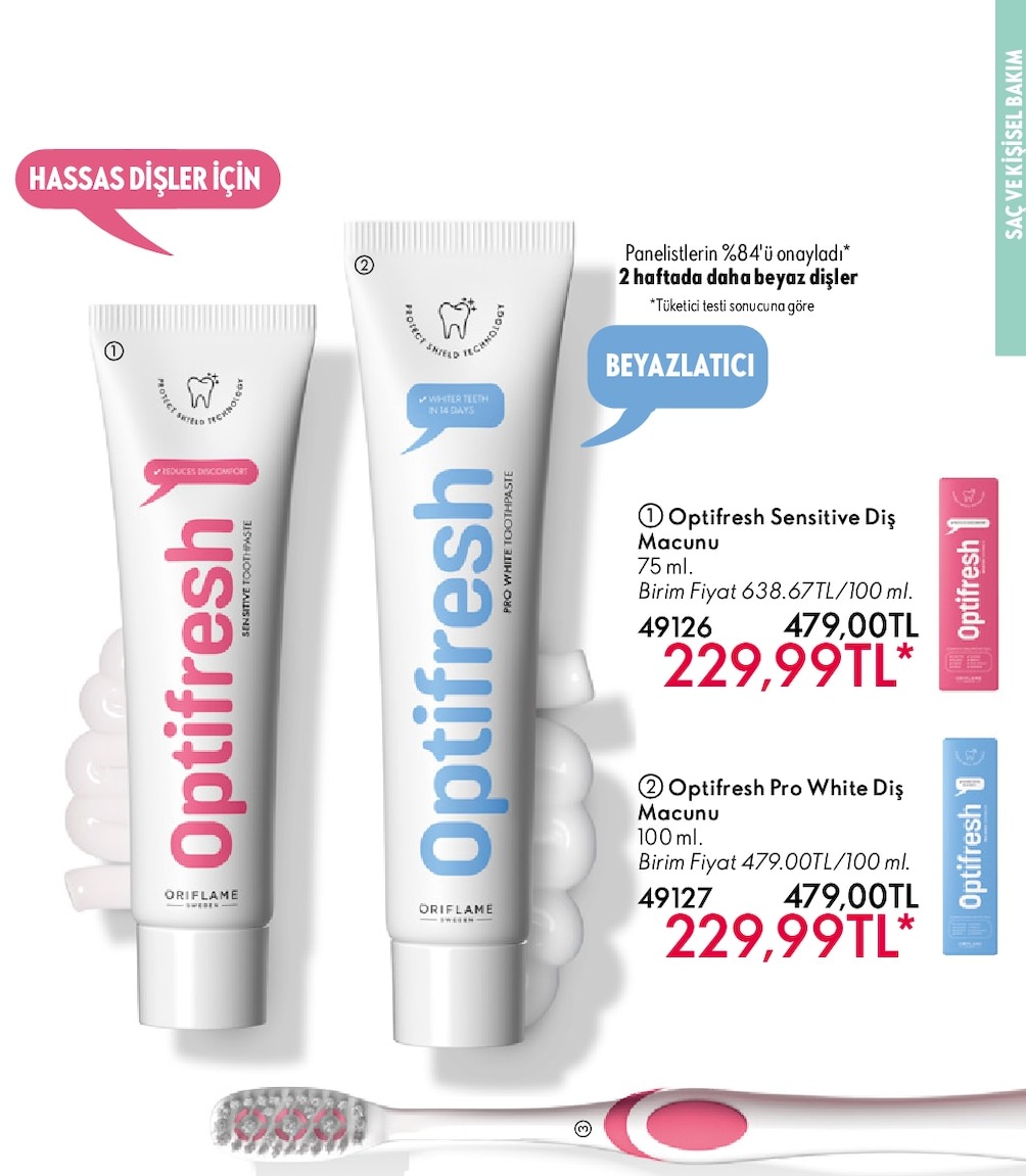 Optifresh Hassas Diş Macunu 75Ml