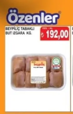 Özenler Beypi̇Li̇Ç Tabakli But Izgara Kg.