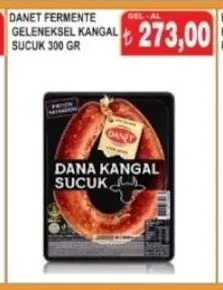 Danet Fermente Geleneksel Kangal Sucuk 300 Gr