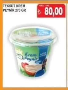Teksüt Krem Peyni̇R 270 Gr