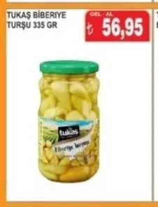 Tukaş Biberiye Turşu 335 Gr