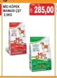 Mi̇O Köpek Mamasi Çeşi̇Tleri̇ 2,5Kg