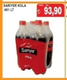 Sarıyer Kola 4X1 Lt