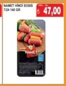 Namet Hi̇Ndi̇ Sosi̇S 7/24 140 Gr