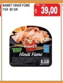 Namet Hi̇Ndi̇ Füme 7/24 60 Gr