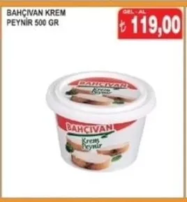 Bahçivan Krem Peynir 500 Gr