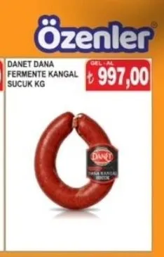 Danet Dana Fermente Kangal Sucuk Kg