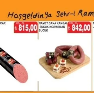 Namet Dana Kangal Sucuk Kg/Parmak Sucuk