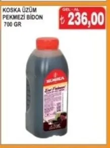 Koska Üzüm Pekmezi Bidon 700 Gr