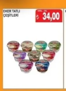 Eker Tatlı Çeşitleri