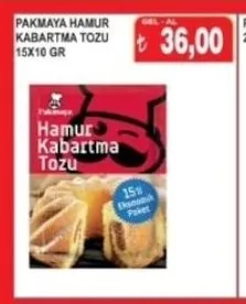 Pakmaya Hamur Kabartma Tozu 15X10 Gr