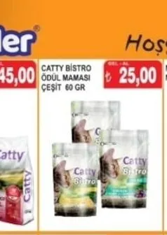 Catty Bi̇Stro Ödül Mamasi Çeşi̇T 60 Gr