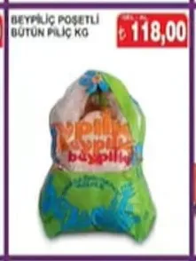 Beypiliç Poşetli Bütün Piliç Kg