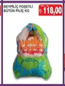 Beypiliç Poşetli Bütün Piliç Kg