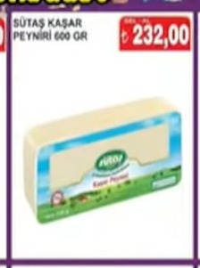 Sütaş Kaşar Peyniri 600 Gr