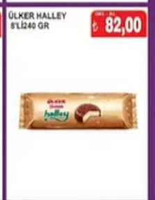 Ülker Halley 8'Li 240 Gr