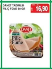 Danet Tadımlık Piliç Füme 60 Gr