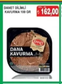 Danet Dilimli Kavurma 100 Gr