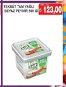 Teksüt Tam Yağlı Beyaz Peynir 500 Gr