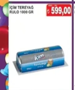 İçim Tereyağ Rulo 1000 Gr
