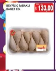 Beypiliç Tabaklı Baget Kg