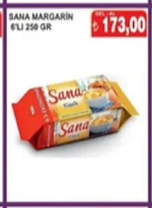 Sana Margarin 6'Lı 250 Gr