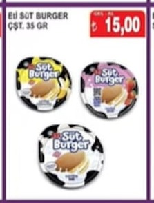 Eti Süt Burger 35 Gr