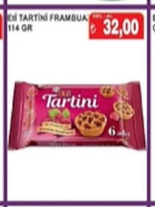 Eti Tartini Frambuaz 114 Gr