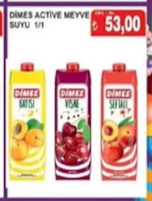 Dimes Active Meyve Suyu 1/1