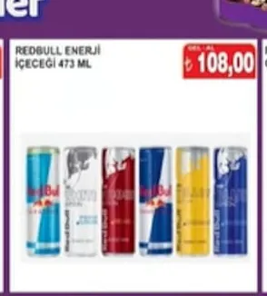 Redbull Enerji İçeceği 473 Ml