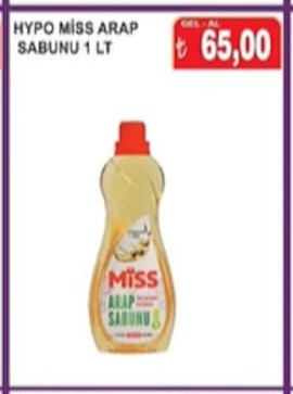 Hypo Miss Arap Sabunu 1 Lt