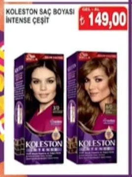 Koleston Saç Boyası Intense Çeşit