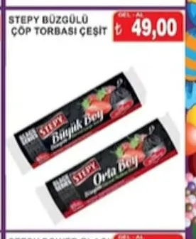 Stepy Büzgüllü Çöp Torbasi Çeşit