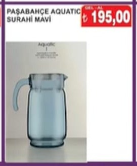 Paşabahçe Aquatic Sürahi Mavi