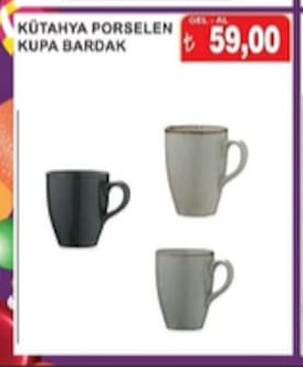 Kütahya Porselen Kupa Bardak