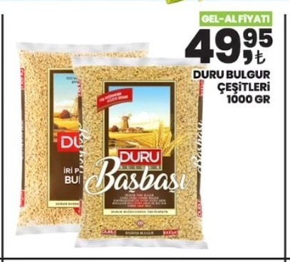 Duru Bulgur Çeşitleri 1000 Gr