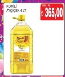 Komili Ayçiçek 4 Lt