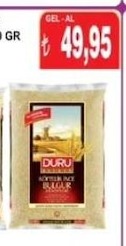 Duru Köftelik İnce Bulgur 1 Kg