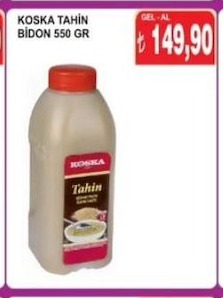 Koska Tahin Bidon 550 Gr