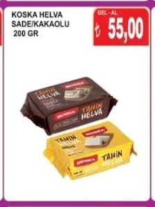 Koska Helva Sade/Kakaolu 200 Gr