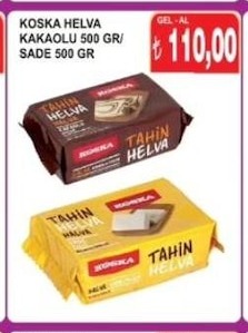 Koska Helva Kakaolu 500 Gr/ Sade 500 Gr
