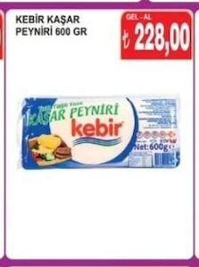 Kebir Kaşar Peyniri 600 Gr