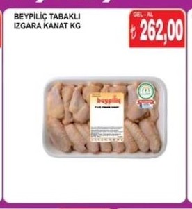 Beypiliç Tabaklı Izgara Kanat Kg