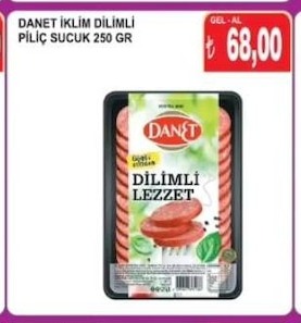 Danet İklim Dilimli Piliç Sucuk 250 Gr