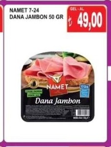 Namet 7-24 Dana Jambon 50 Gr