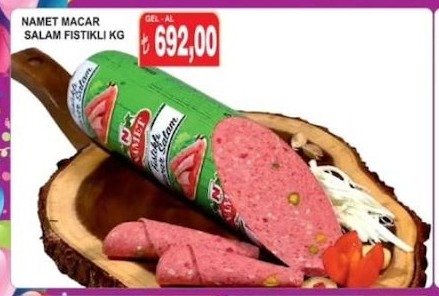 Namet Macar Salam Fistikli Kg
