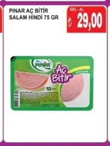 Pınar Aç Bitir Salam Hindi 75 Gr
